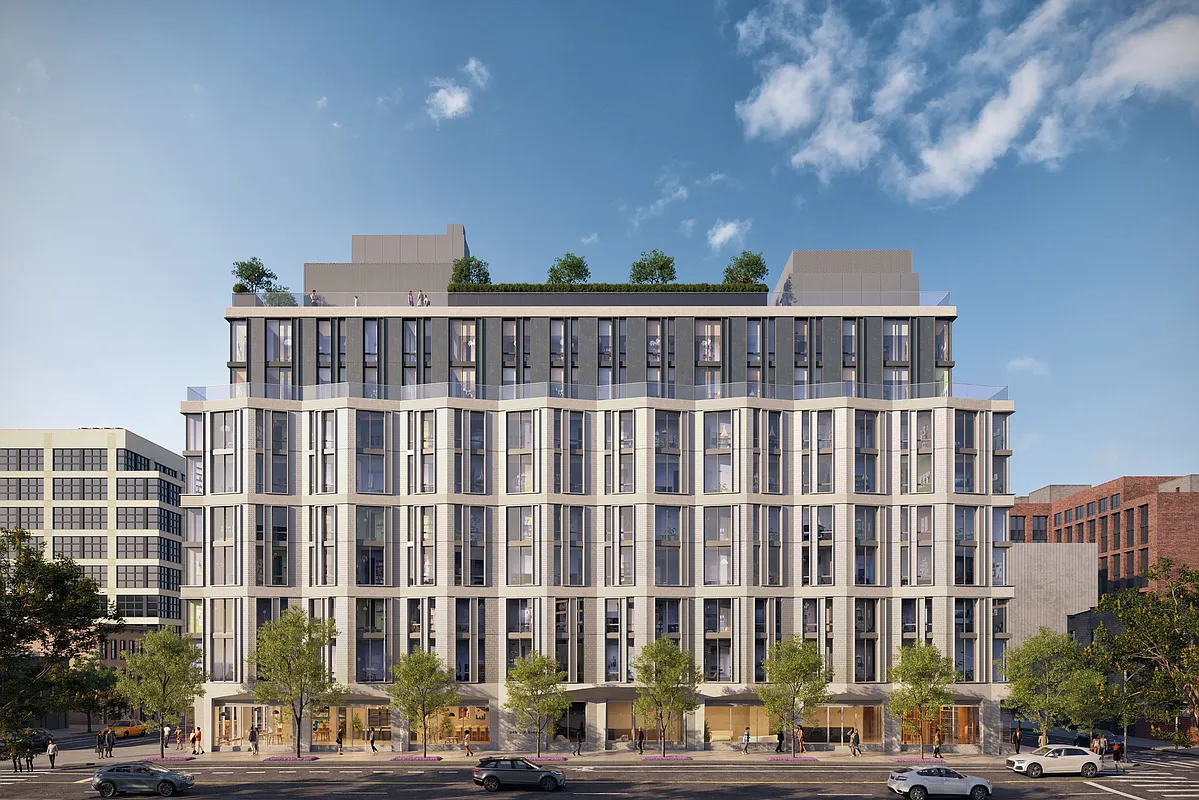 Union Channel building in Gowanus, Brooklyn - a modern residential development by Charney Companies featuring sustainable design and EV charging infrastructure